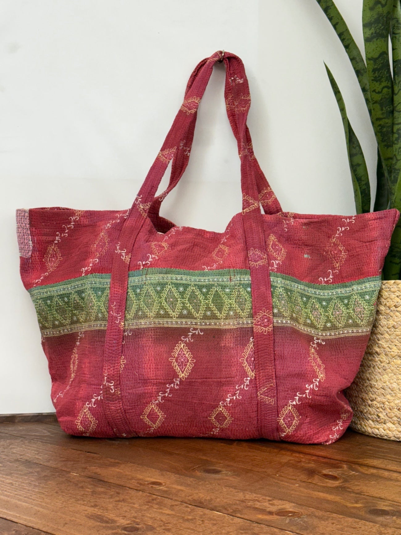 Vintage Village Tote