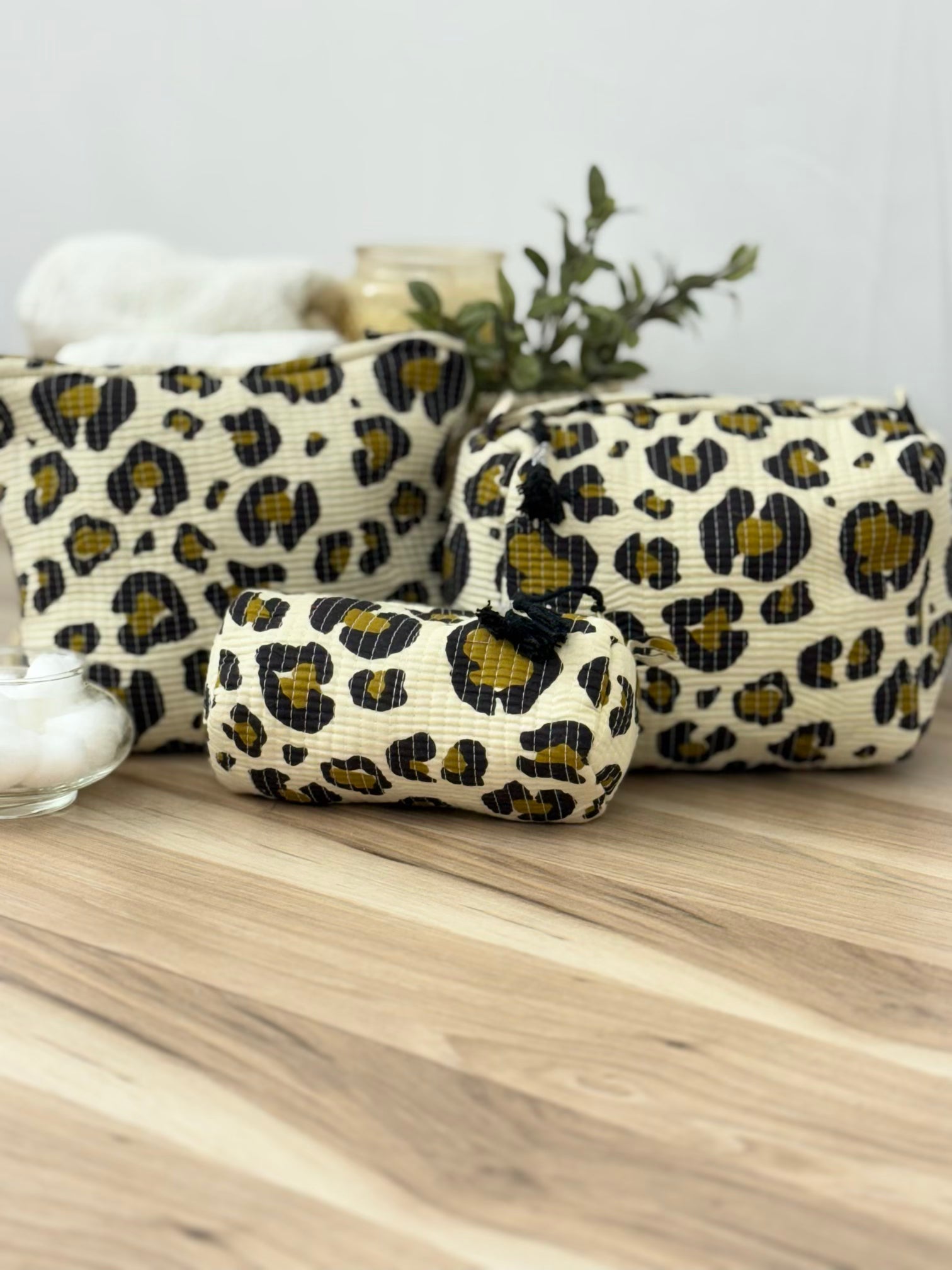 Becca Block Print Toiletry Set