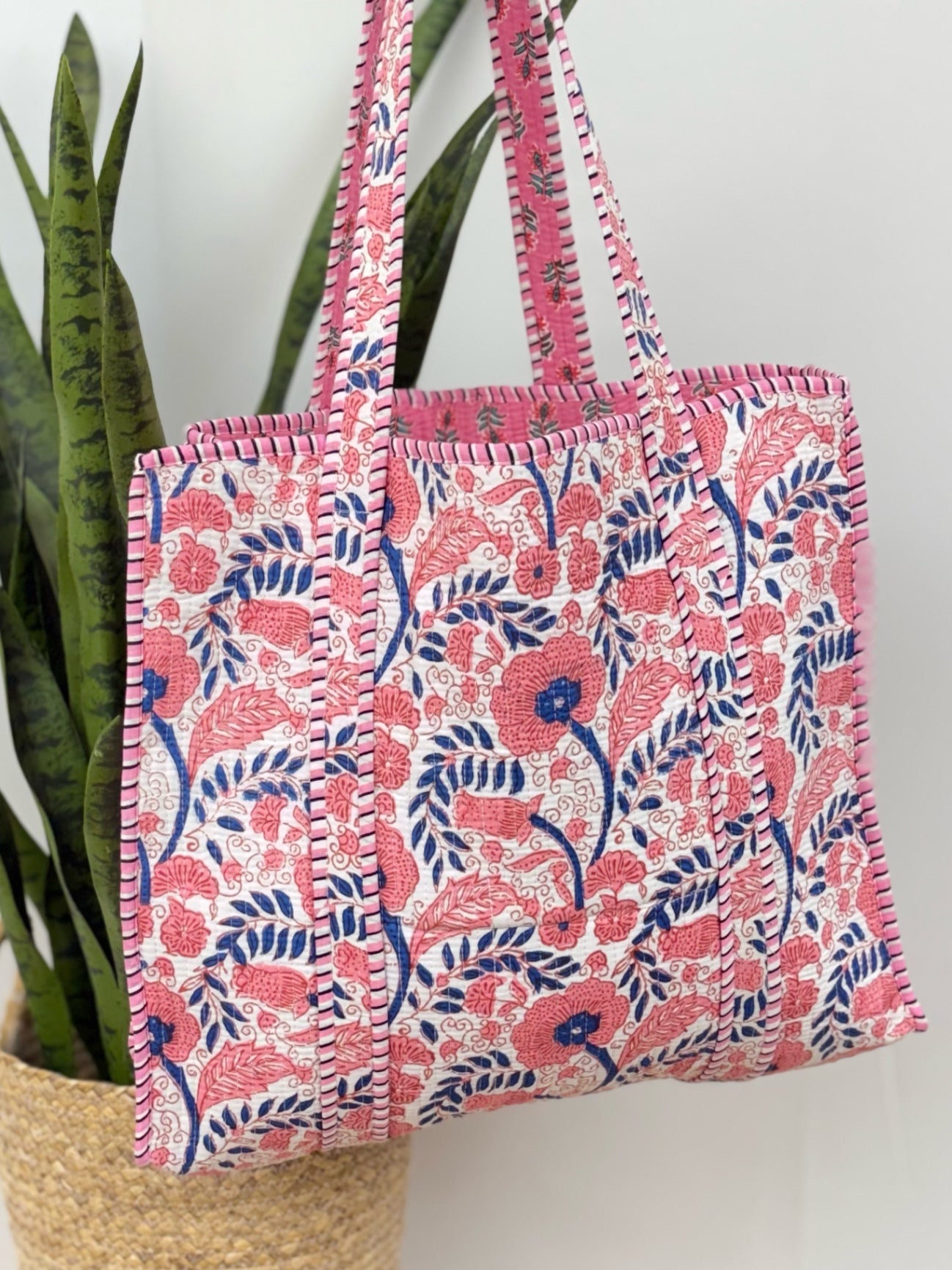 Evelyn Quilted Tote