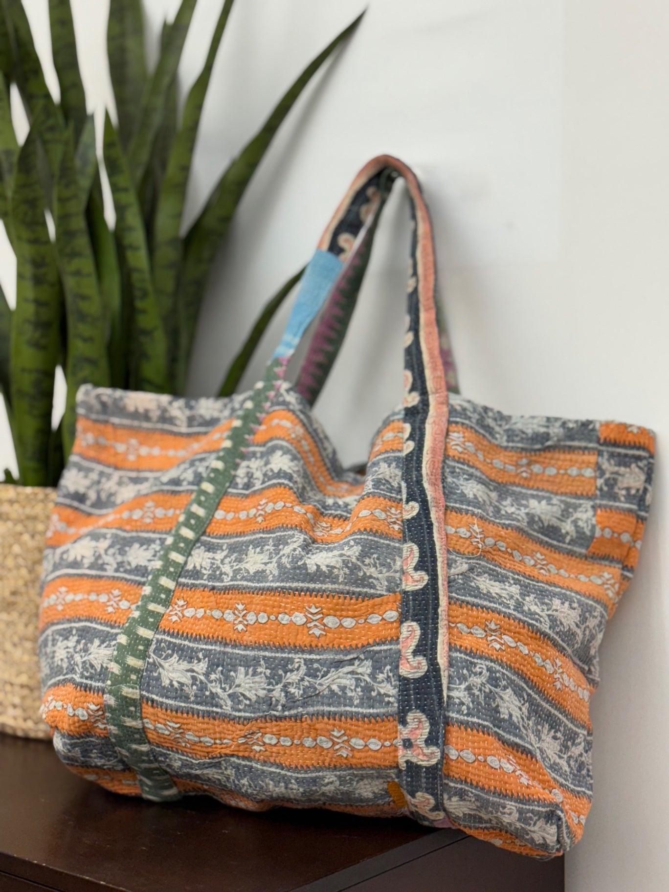Vintage Village Tote