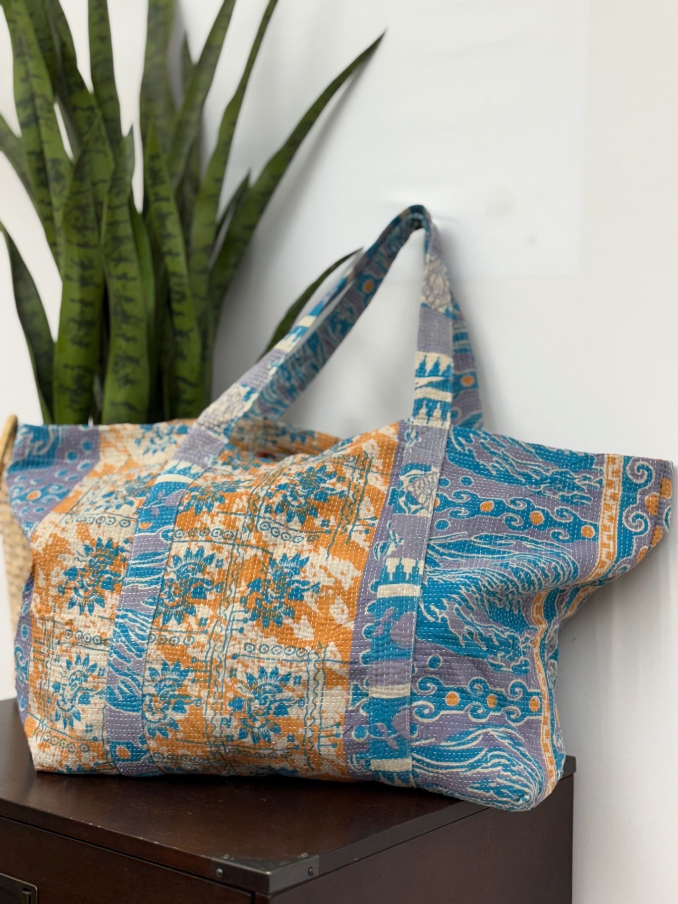 Vintage Village Tote