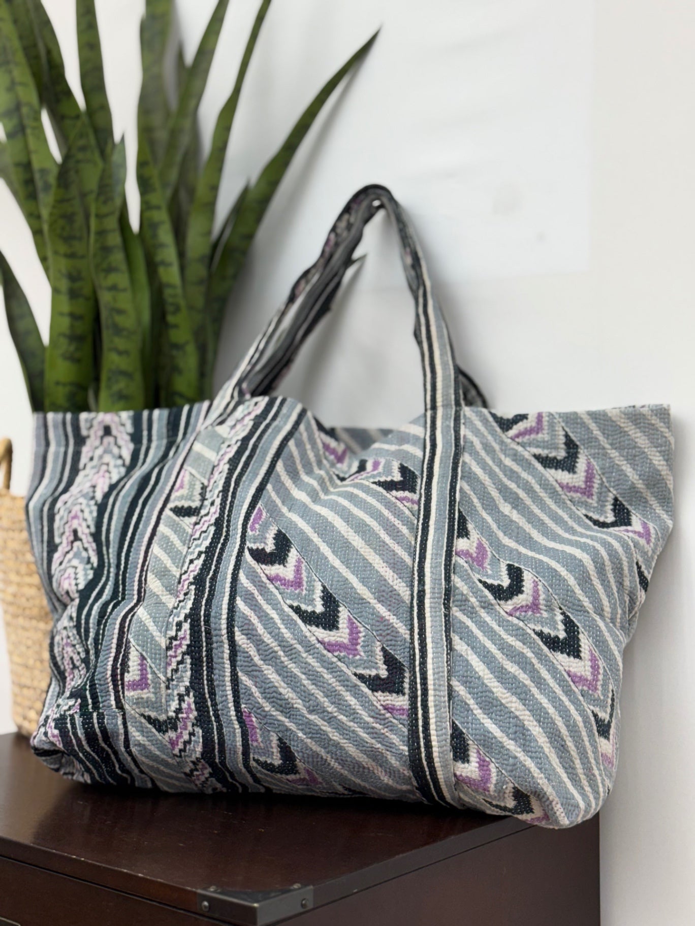 Vintage Village Tote
