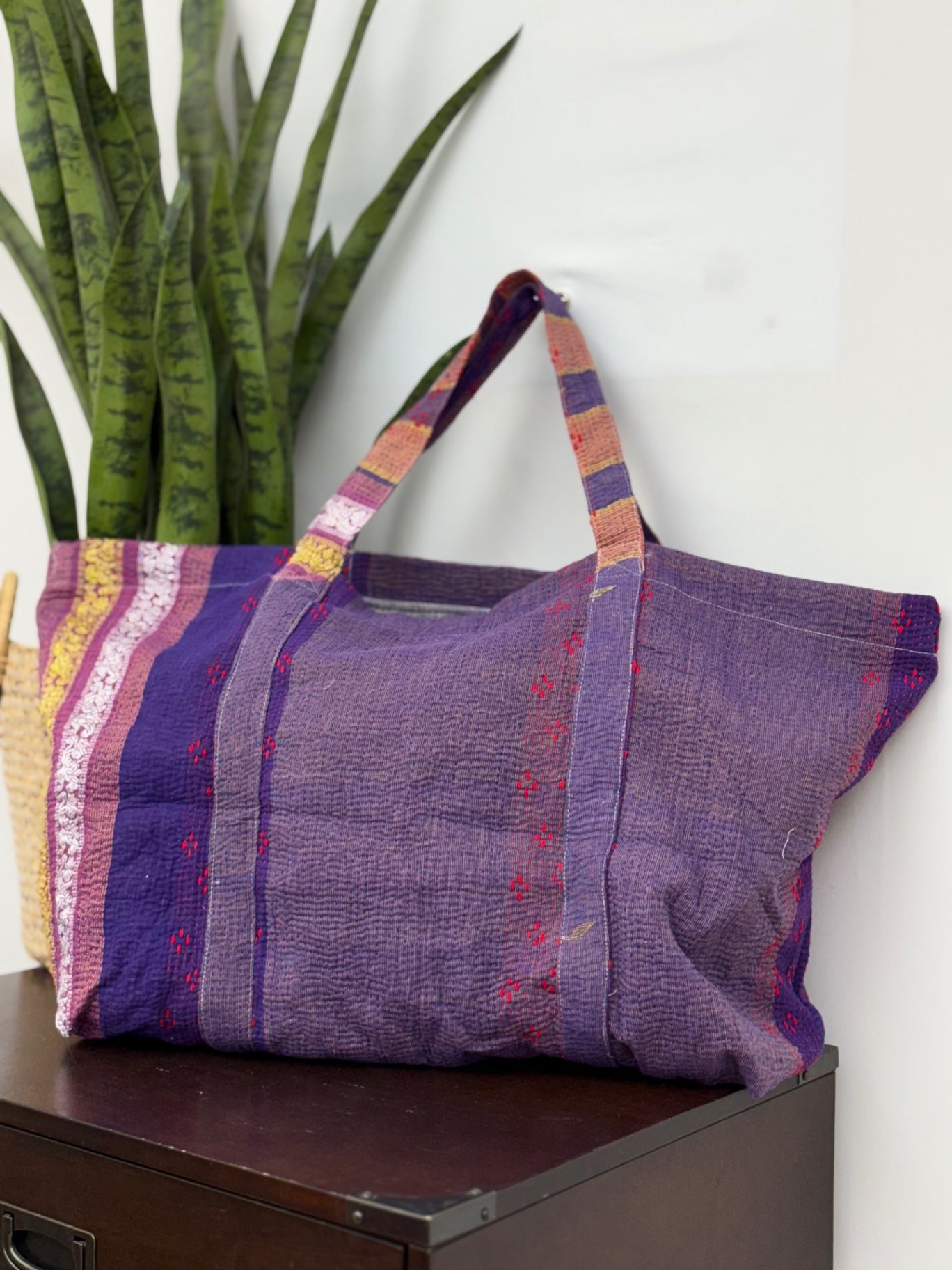 Vintage Village Tote