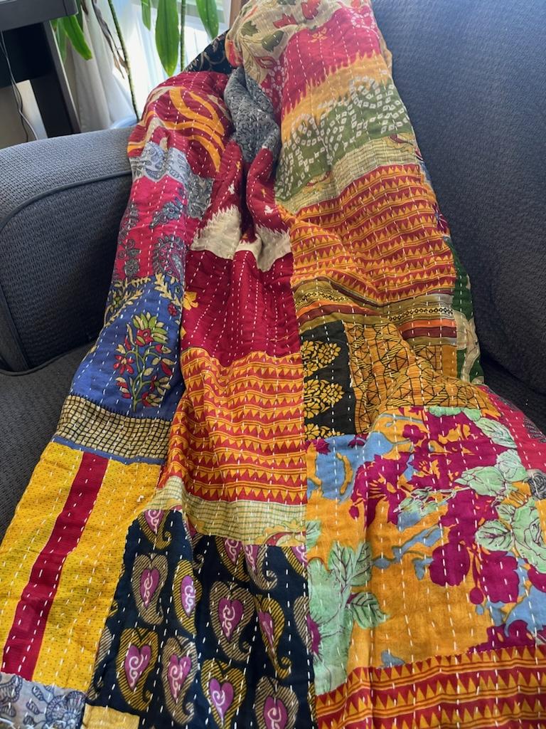 Patchwork Cotton Kantha Quilts – Kantha Love