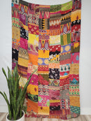 Patchwork Vintage Cotton Kantha Quilt - Twin