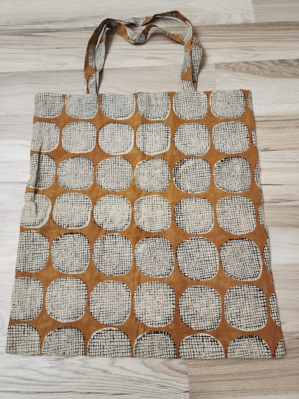 Block Print Muslin Bag