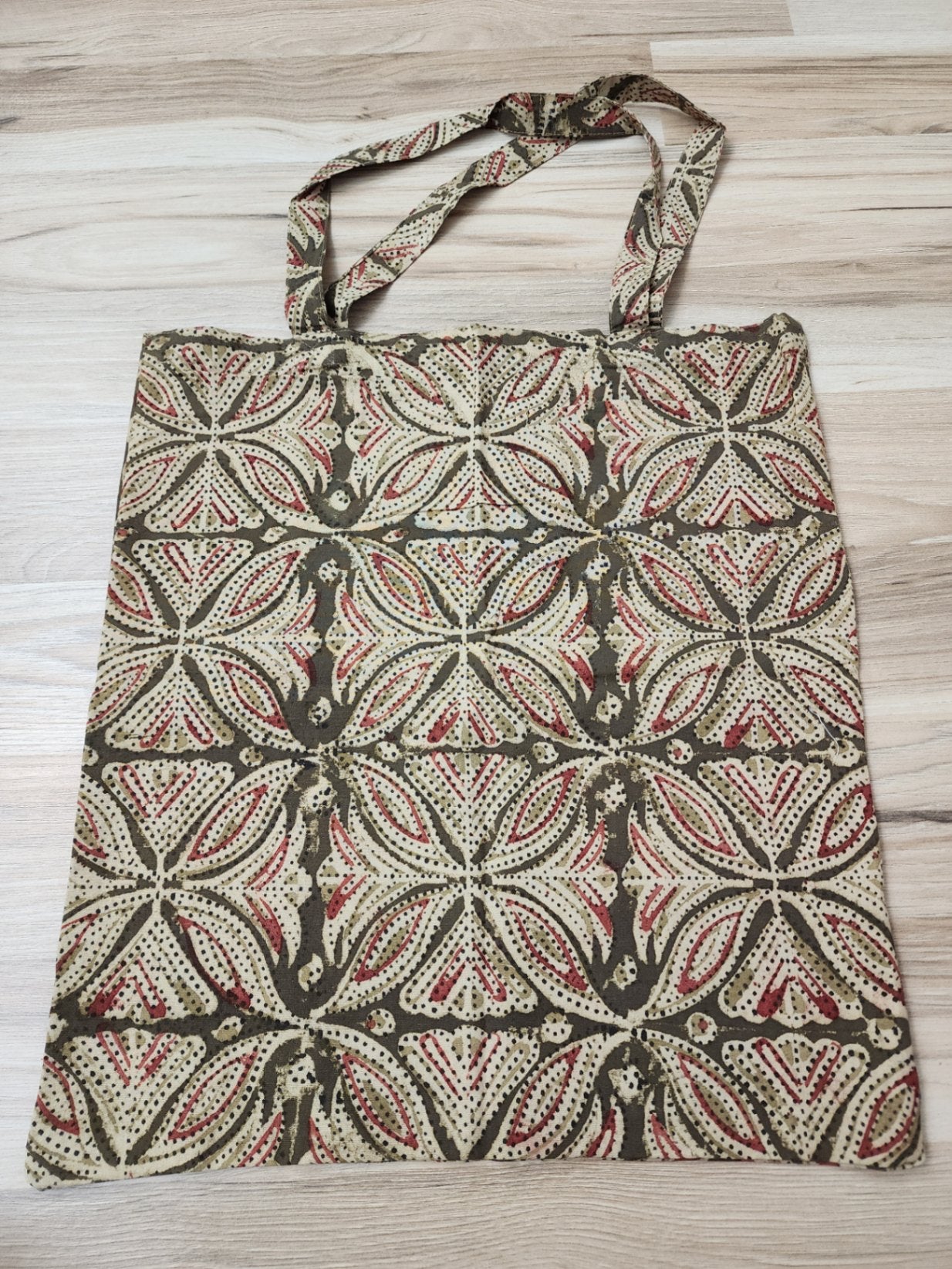 Block Print Muslin Bag