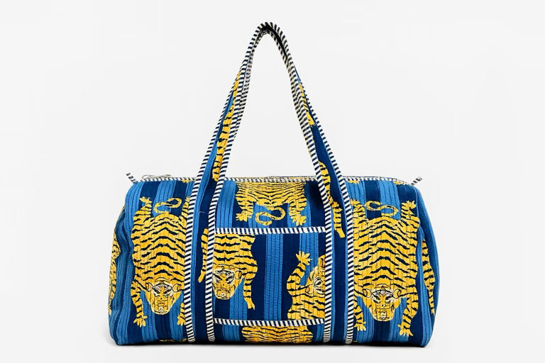 Quilted Weekender / Duffel Bag (Tiana)