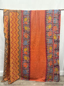 Queen Vintage Cotton Kantha Quilt