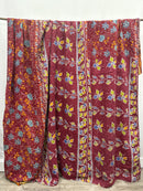 King Vintage Cotton Kantha Quilt