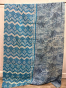 Patchwork Vintage Cotton Kantha Quilt - Queen