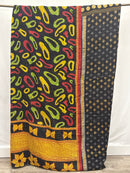 Queen Vintage Cotton Kantha Quilt