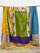 King Vintage Cotton Kantha Quilt