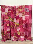 Patchwork Cotton Kantha Quilt King