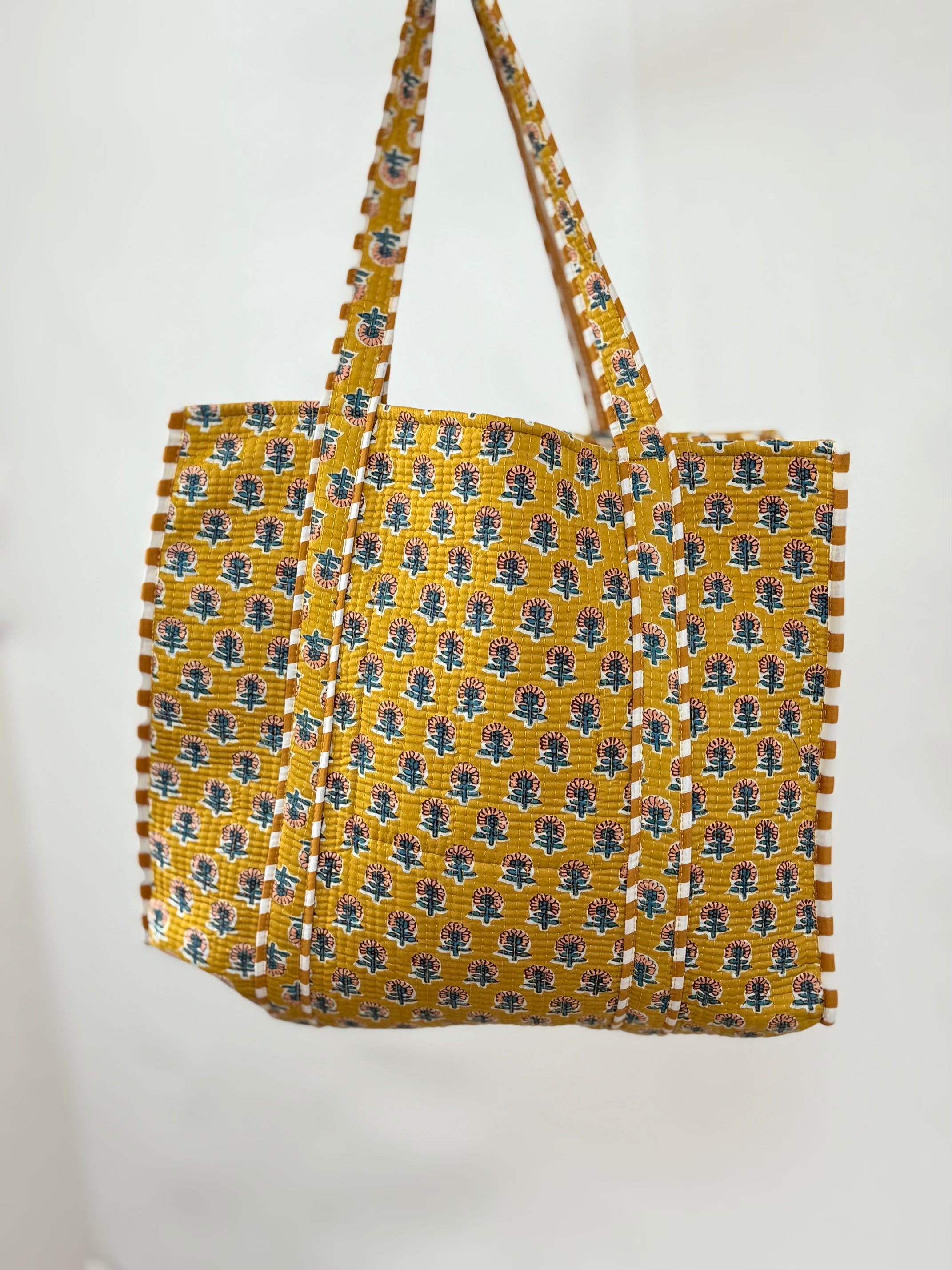 Lindsay Quilted Tote