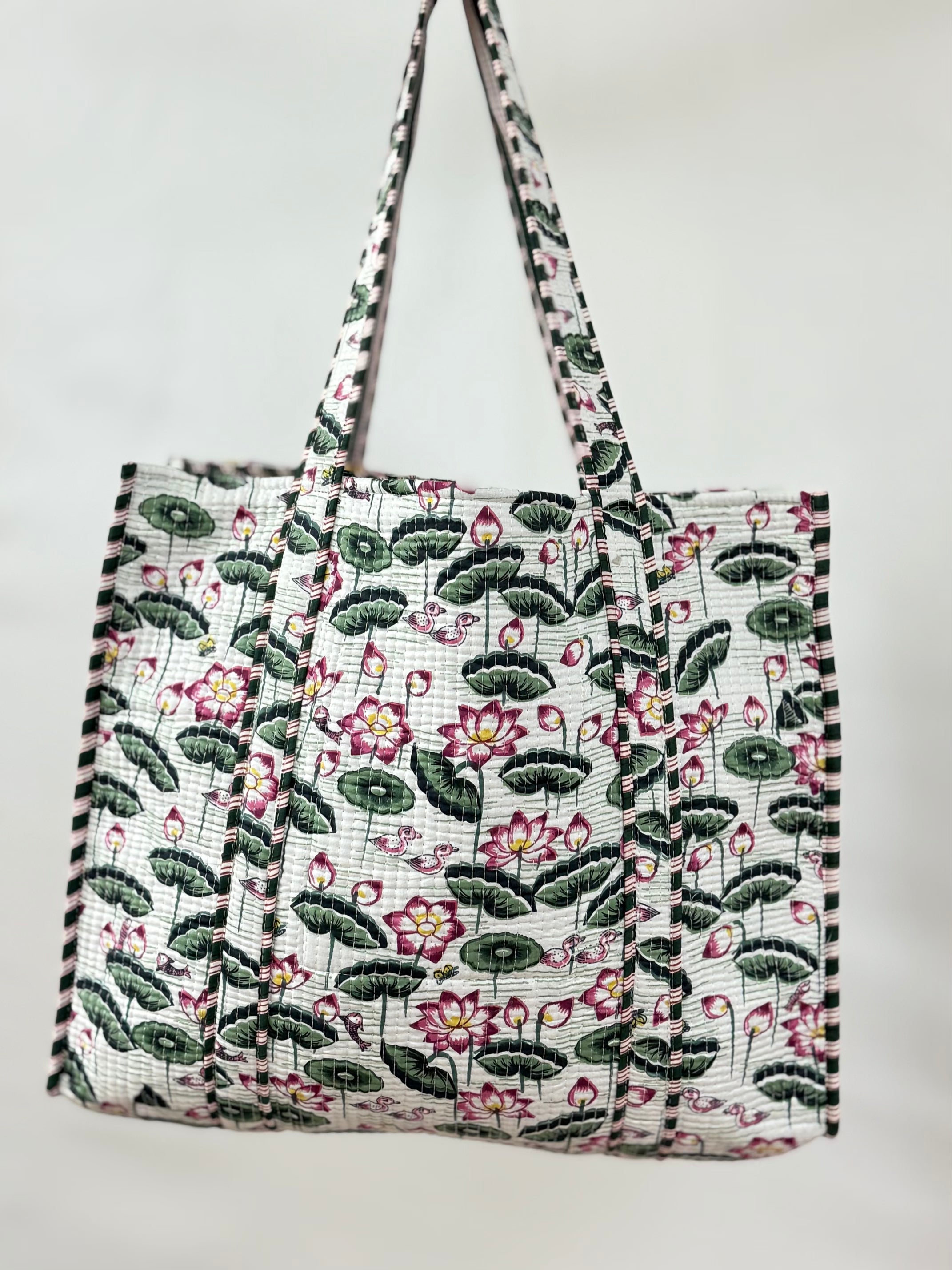 Lilly Quilted Tote
