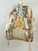 Off White Quilted Backpack