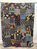 Patchwork Vintage Cotton Kantha Quilt - Queen