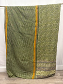 Patchwork Vintage Cotton Kantha Quilt - Queen
