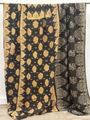 Queen Vintage Cotton Kantha Quilt