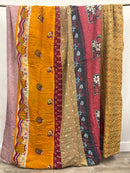 Queen Vintage Cotton Kantha Quilt