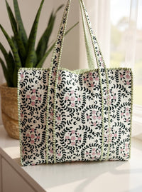 Hazel Quilted Tote