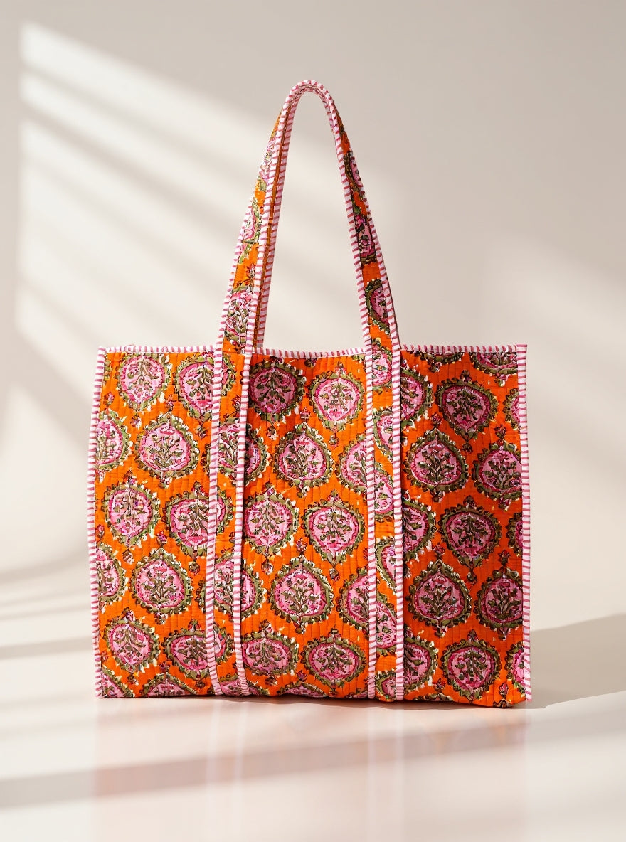 Riley Quilted Tote