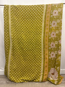 Patchwork Vintage Cotton Kantha Quilt - Queen
