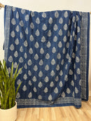 Block Print Cotton Kantha Quilt