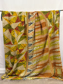 Patchwork Cotton Kantha Quilt King