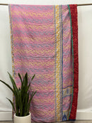 Twin Vintage Cotton Kantha Quilt