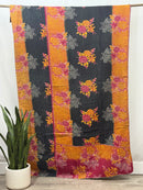 Twin Vintage Cotton Kantha Quilt