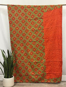 Twin Vintage Cotton Kantha Quilt