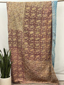 Twin Vintage Cotton Kantha Quilt