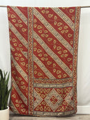 Twin Vintage Cotton Kantha Quilt