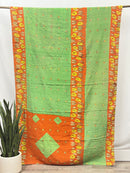 Twin Vintage Cotton Kantha Quilt