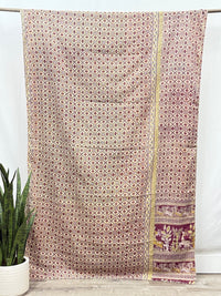Twin Vintage Cotton Kantha Quilt