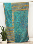 Twin Vintage Cotton Kantha Quilt
