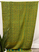Twin Vintage Cotton Kantha Quilt