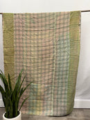 Twin Vintage Cotton Kantha Quilt