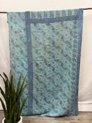 Twin Vintage Cotton Kantha Quilt