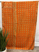 Twin Vintage Cotton Kantha Quilt