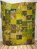 Patchwork Cotton Kantha Quilt King