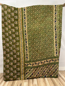 Patchwork Cotton Kantha Quilt King