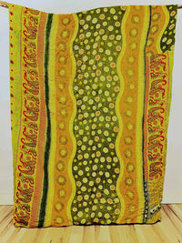Patchwork Cotton Kantha Quilt King