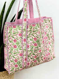 Emma Quilted Tote