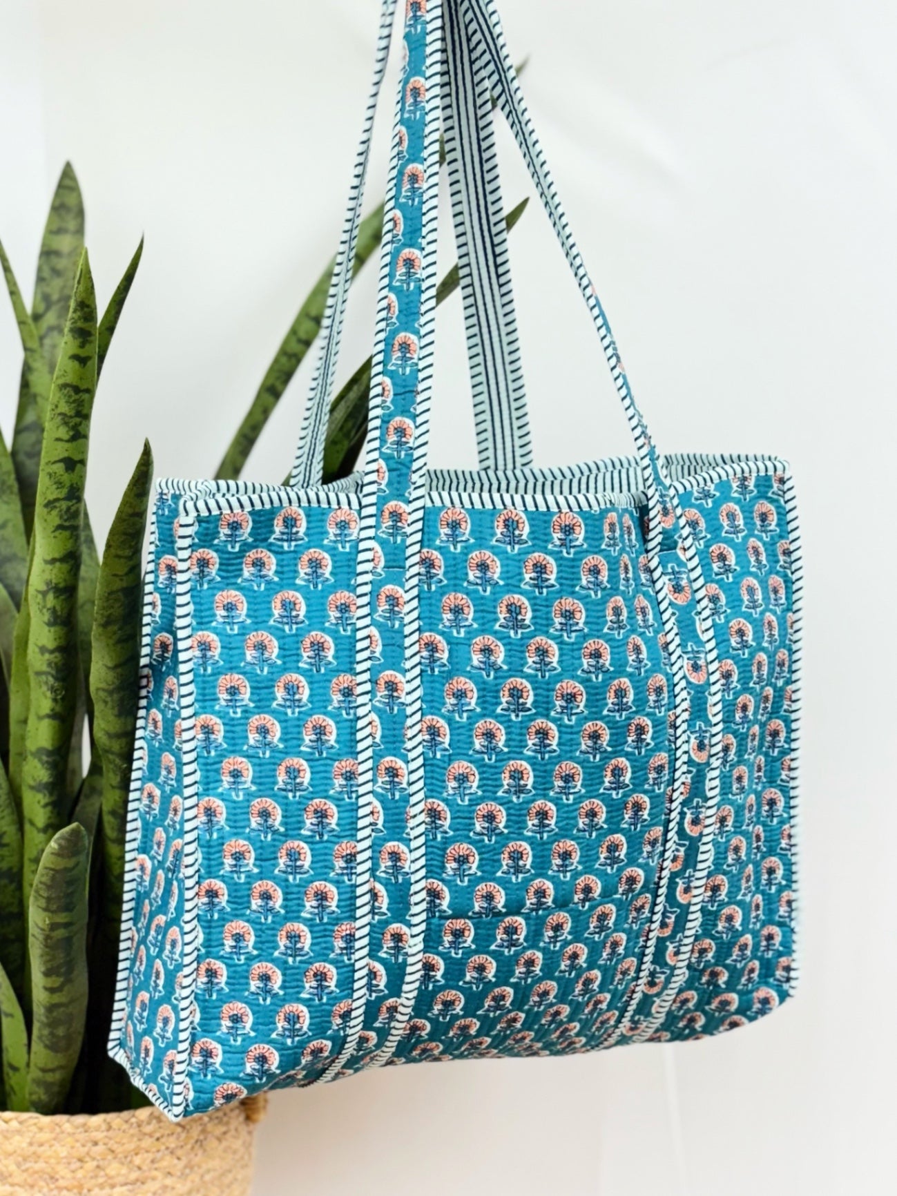 Anna Quilted Tote