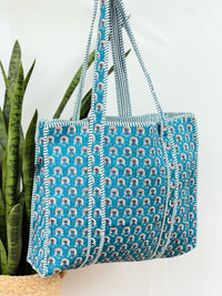 Anna Quilted Tote