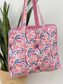 Evelyn Quilted Tote