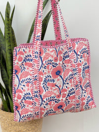 Evelyn Quilted Tote